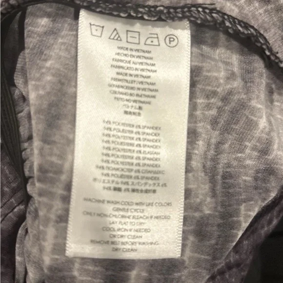 Michael Kors Black and White Patterned Midi Dress - Picture 6 of 7